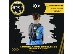Mochila con sistema de hidratacion