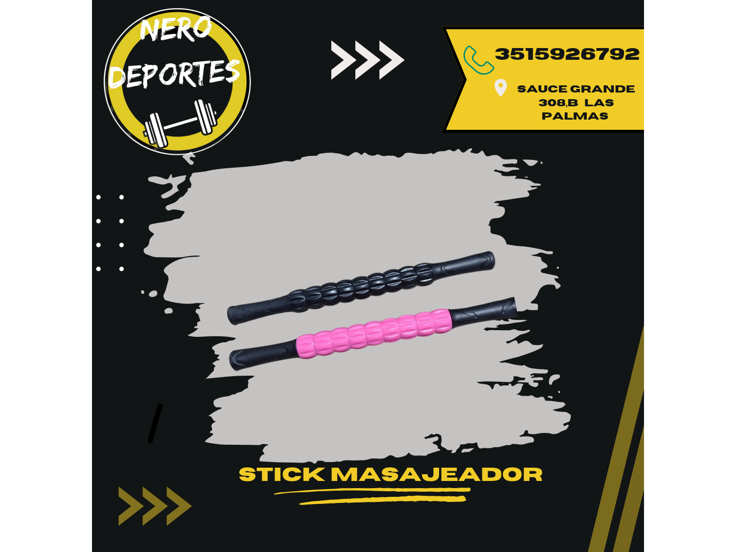 Stick masajeador