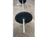 Combo barra olímpica más dos discos bumper de 5kg