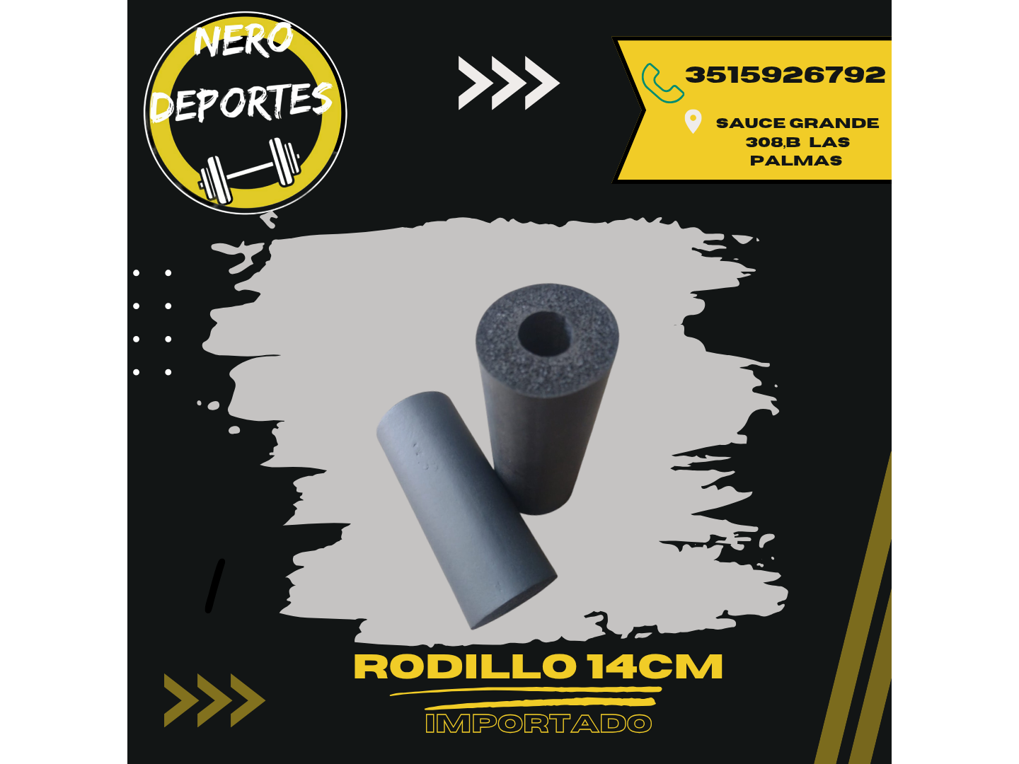 Rodillo importado 14cm