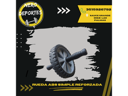 Rueda abdominal simple reforzada