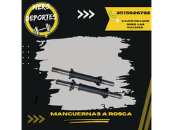 Mancuernas a rosca c/u precio por inidad