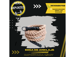 Soga de anclaje 4,5mt importada