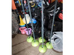 Bastón slalon estaca con base