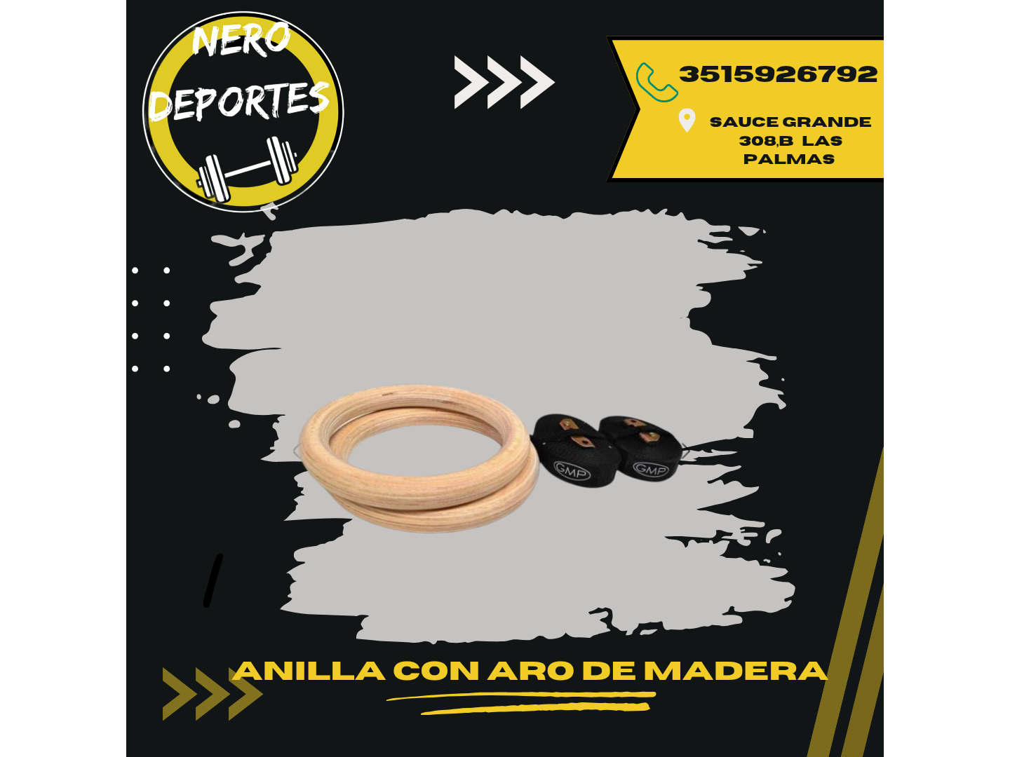 Anillas Madera