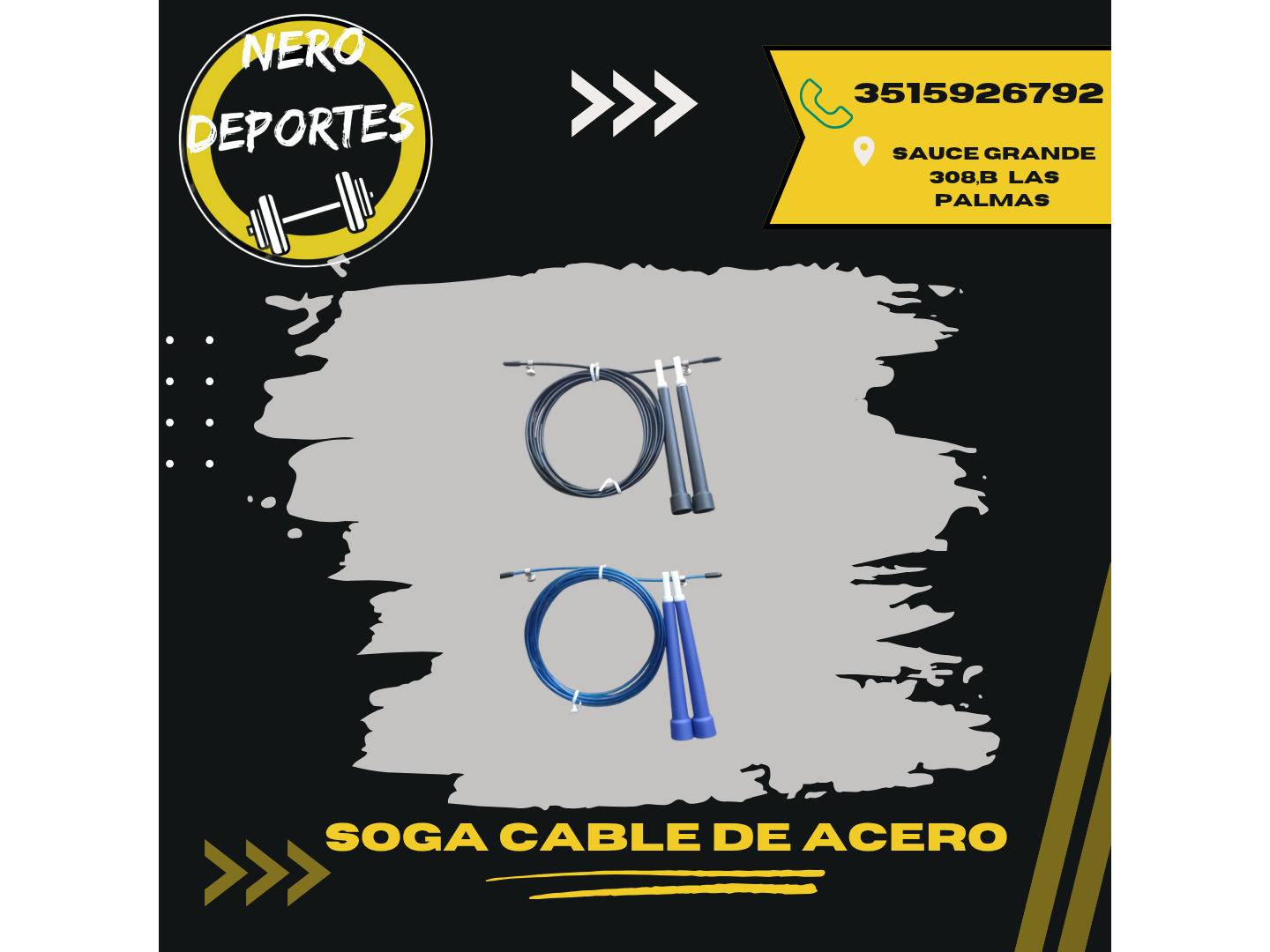 Soga cable de acero