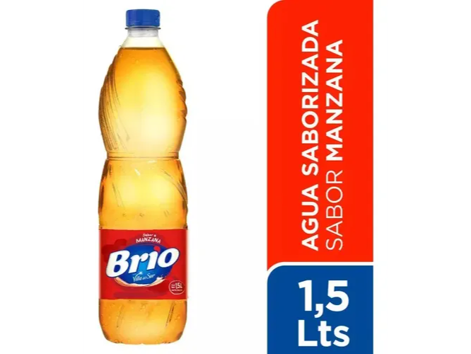 Agua saborizada brío manzana