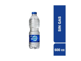 Agua mineral 600