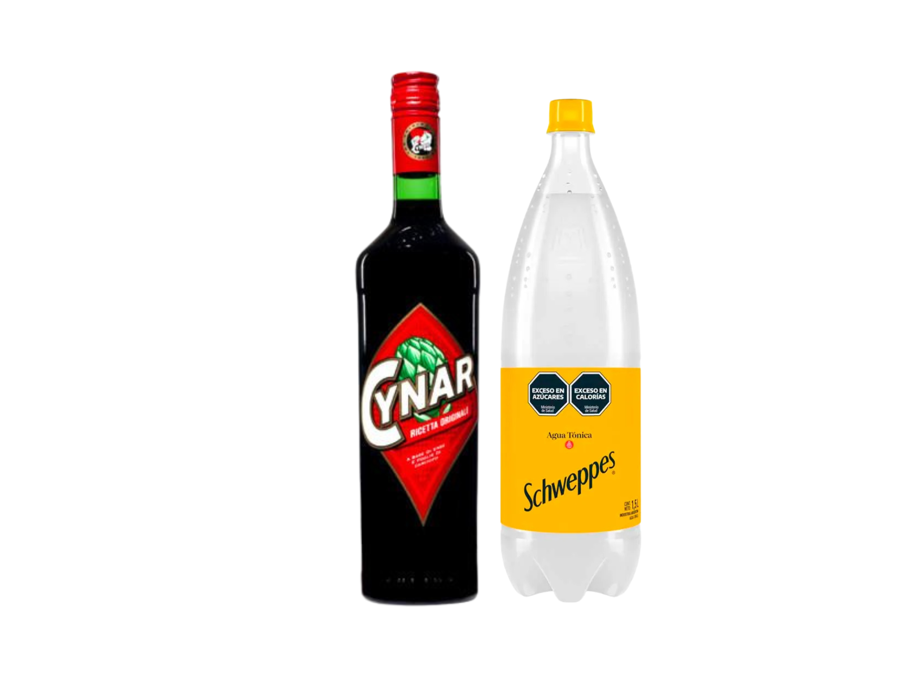 CYNAR + 1 SCHWEPPES 1.5L