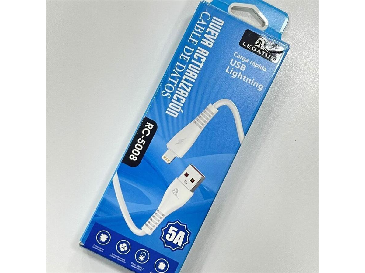 Cable carga rápida lightning Legatus