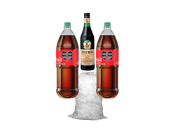 Branca 750 + 2 Cocas RETORNABLE+ Hielo
