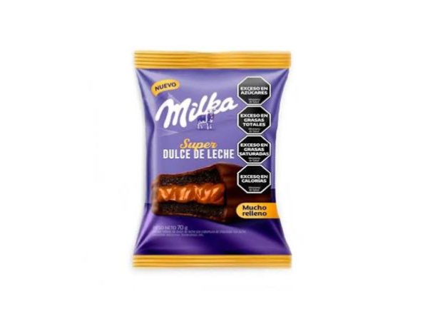 Milka Super dulce de leche negro