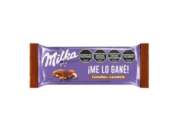 Milka castañas c/ caramelo 55g