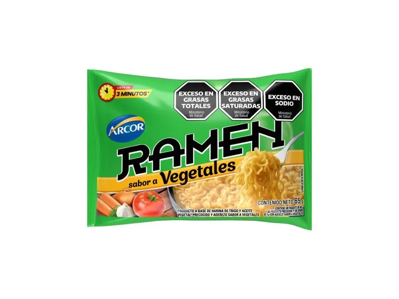 Ramen Vegetales Arcor
