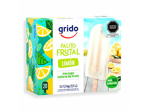 Palito Limón Grido x10u