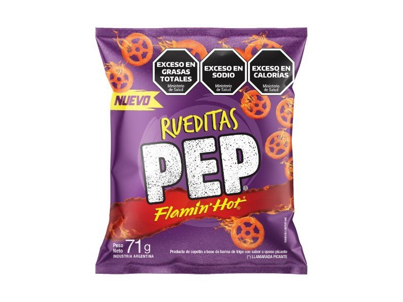 PEP rueditas flamin hot 71g