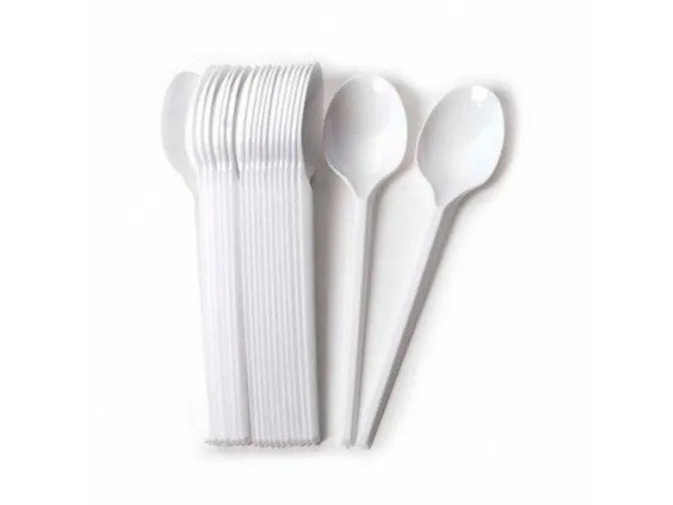 Cucharas grandes descartables