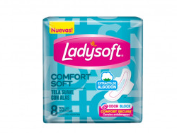 Toallitas Ladysoft confort soft x8