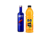 Skyy raspberry + Cepita naranja