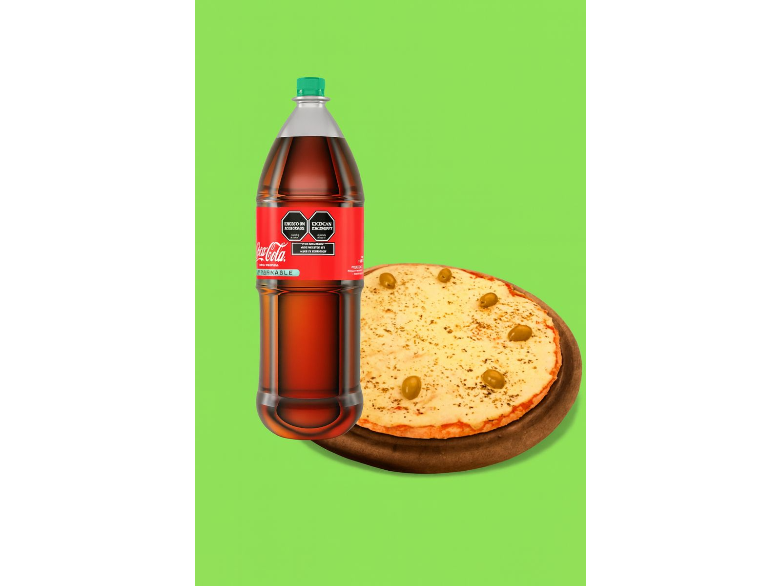 Pizza Muzza + Coca 2L
