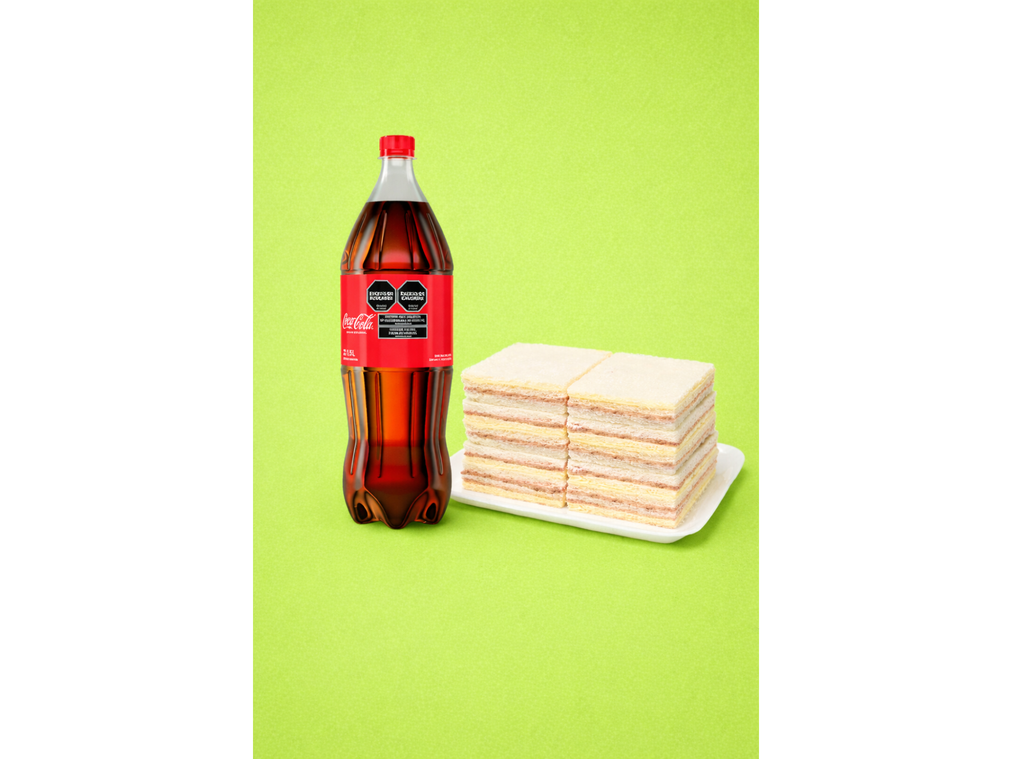 Sanguchitos Miga 1/2 doc + Coca 1.5L