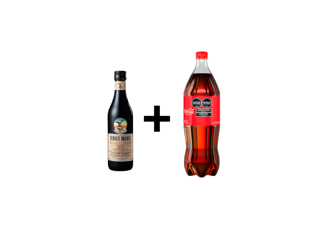 Branca 450 + Coca 1.5L