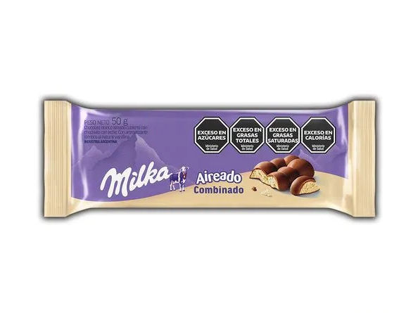 Milka aireado combinado 50g