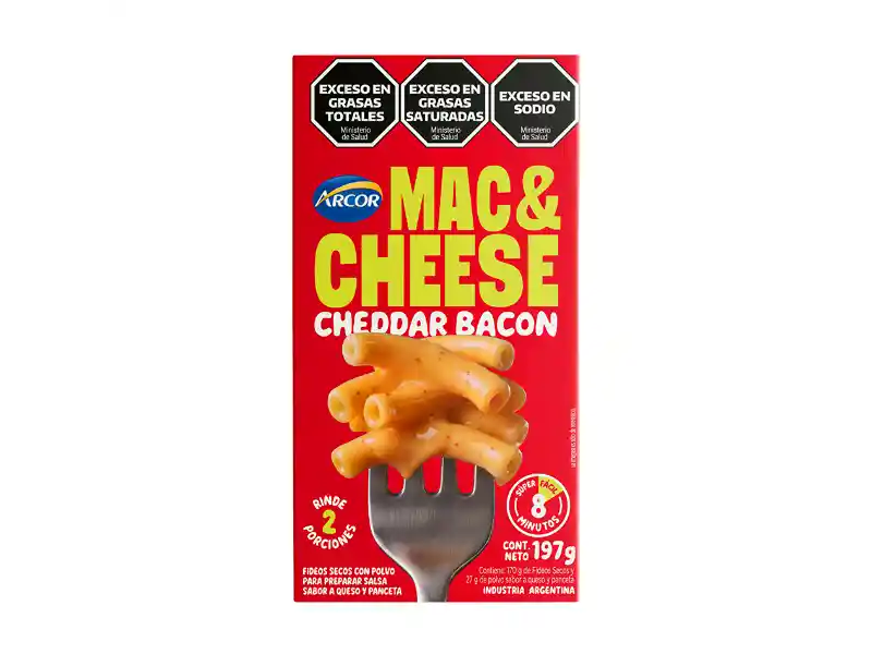 Mac & Cheese Cheddar Bacon Arcor