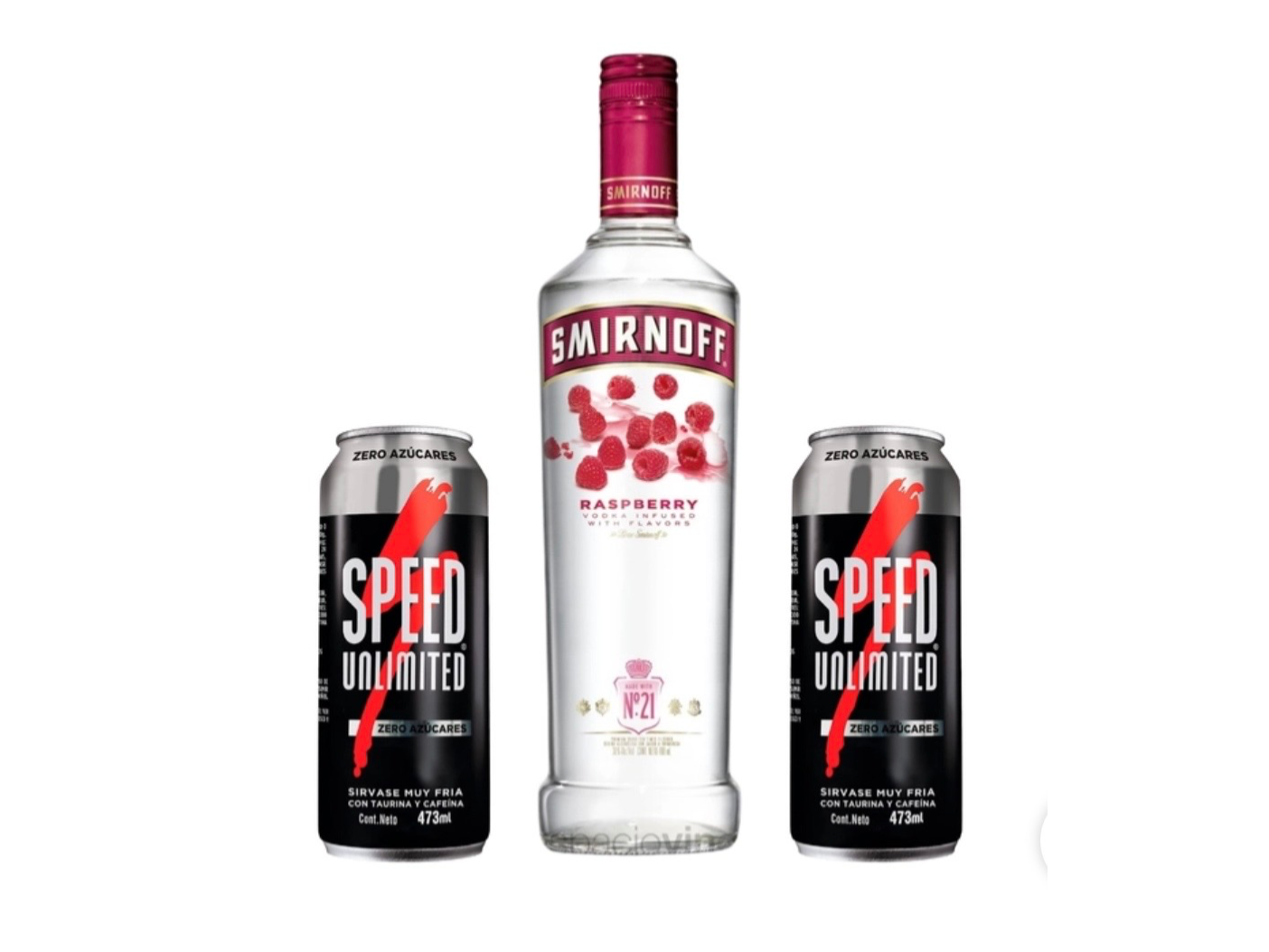 Smirnoff + 2 Speed 473 ml