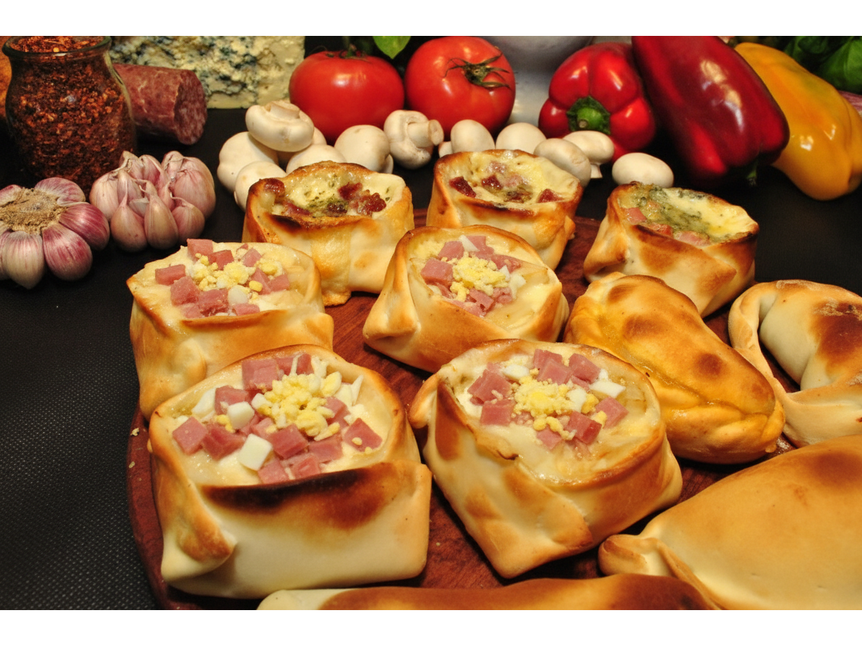 Jamón, queso y huevo