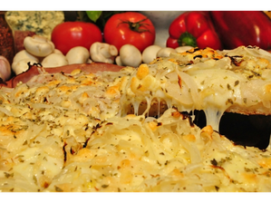 Fugazza de Pizzeria La Hilacha