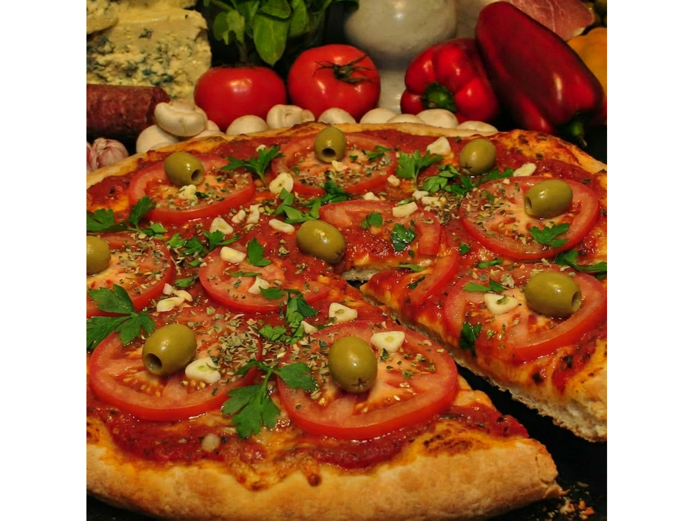 Pizzaiola de Pizzeria La Hilacha
