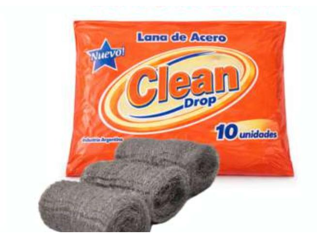 Lana Acero Clean x10un (virulana)