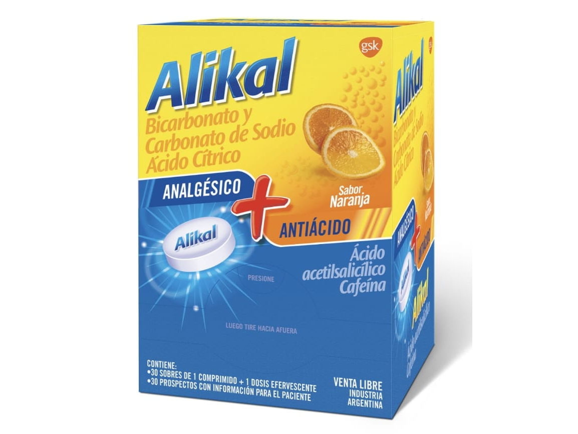 Alikal Naranja x sobre