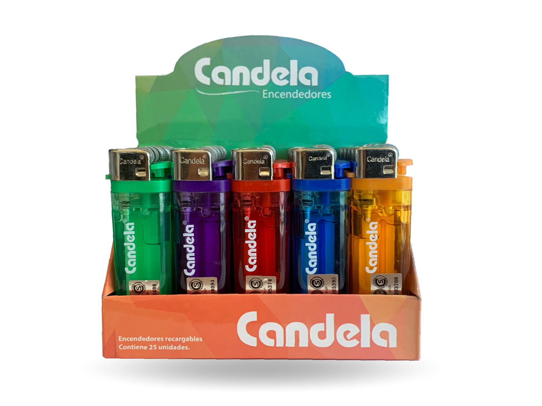 Encendedores Candela x unidad