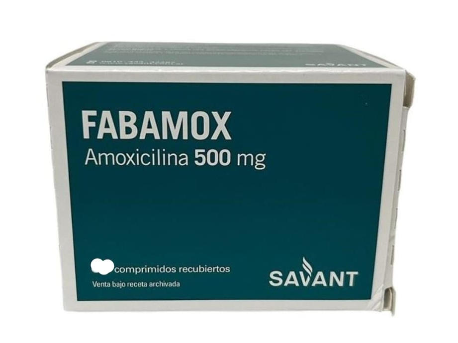 Amoxicilina x8 Fabamox