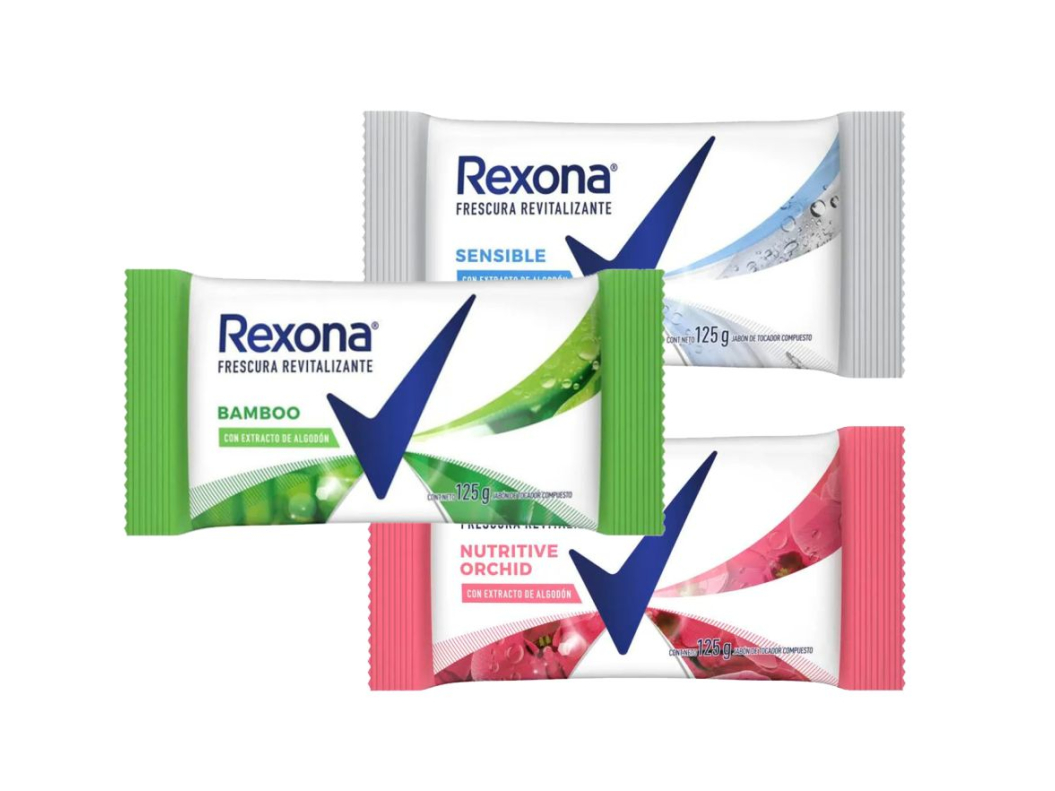 Jabón de tocador Rexona 120g