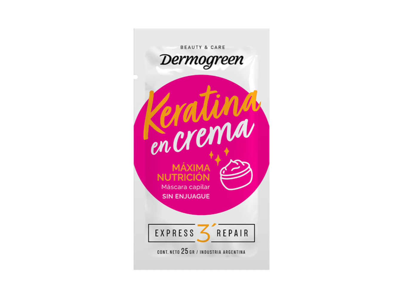 Keratina en crema sobre x25gr