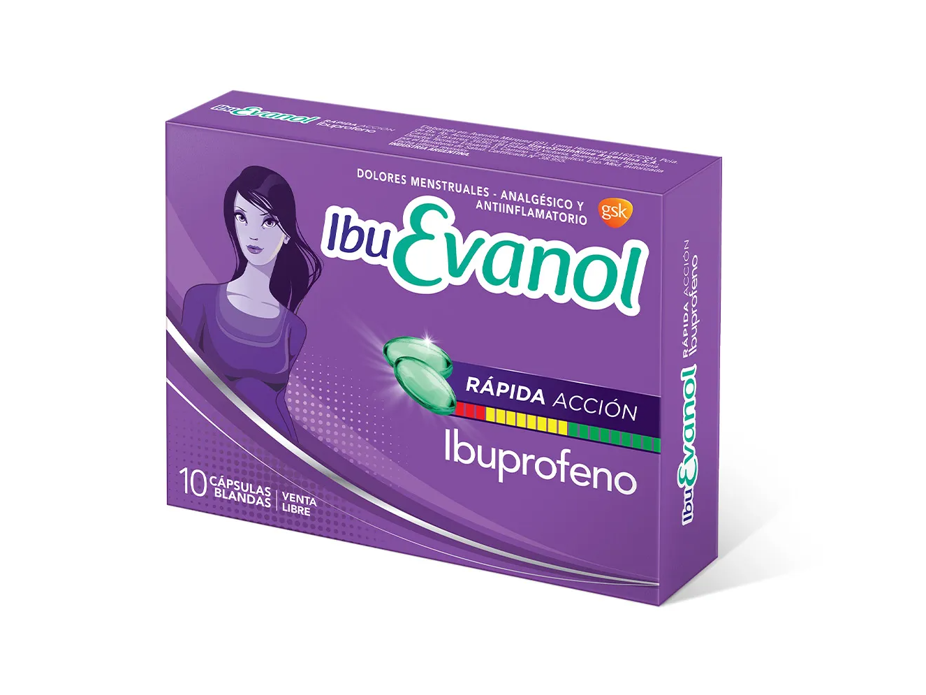 Ibuevanol Rapida Acción x10