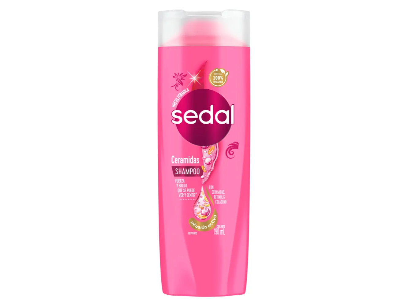 Shampoo Sedal 190ml Ceramidas