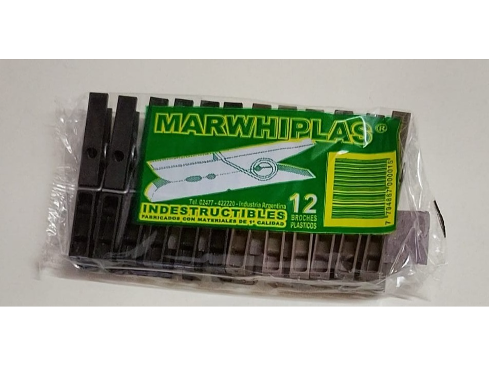 Broches de Plastico