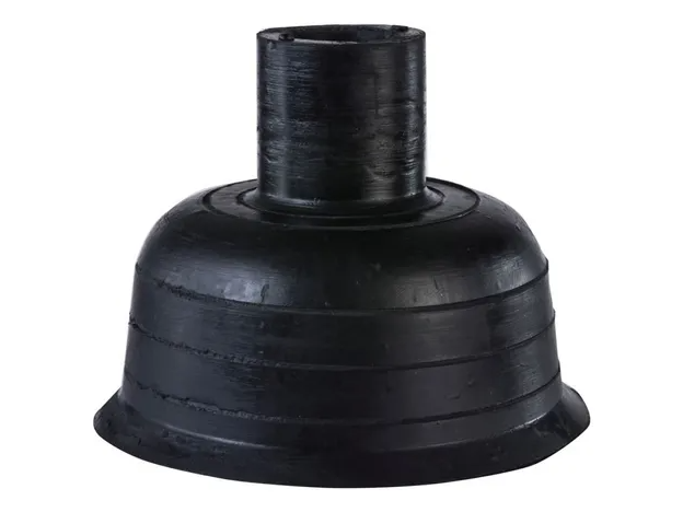 Sopapa reforzada Goma negra