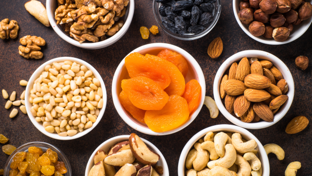 Frutos secos y Frutas desecadas