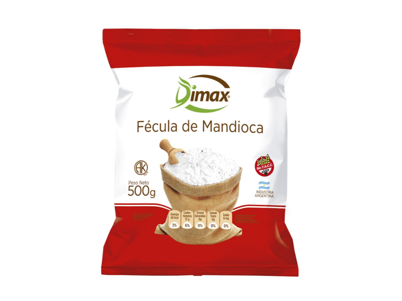 Fecula Manioca "DIMAX" 500 gr