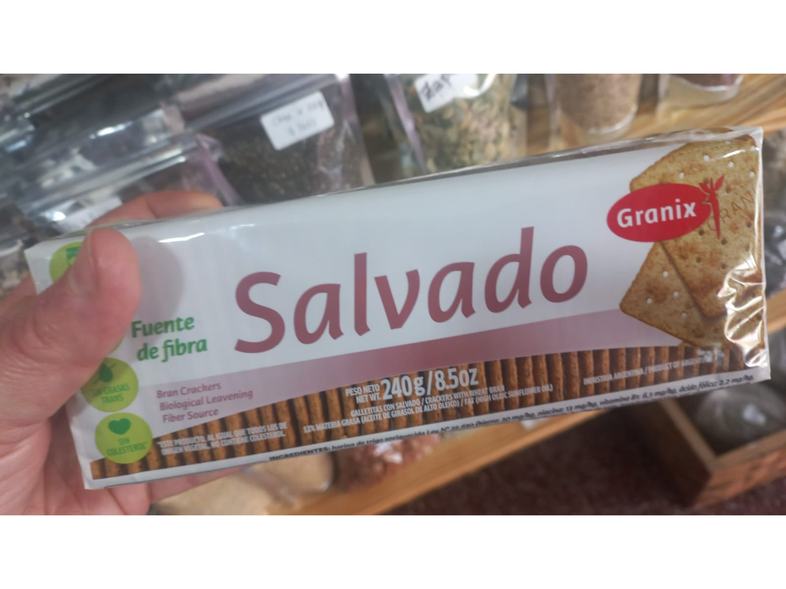 Galletas Salvado Granix x 240 gr