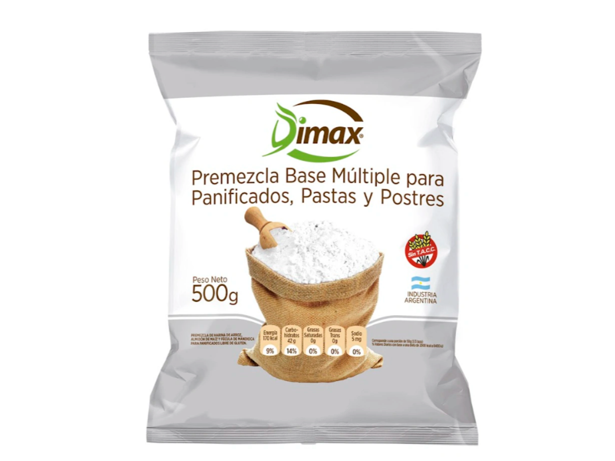 Premezcla Universal Dimax sin TACC x 500 gr