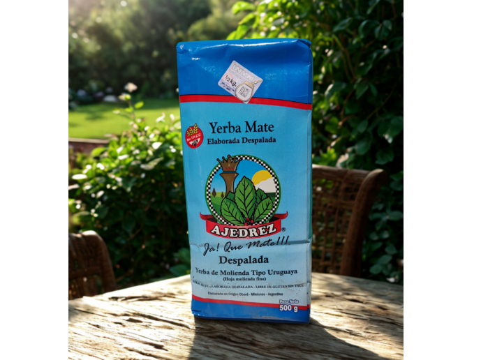 Yerrba Mate Despalada "Ajedrez" suelta x 500 gr