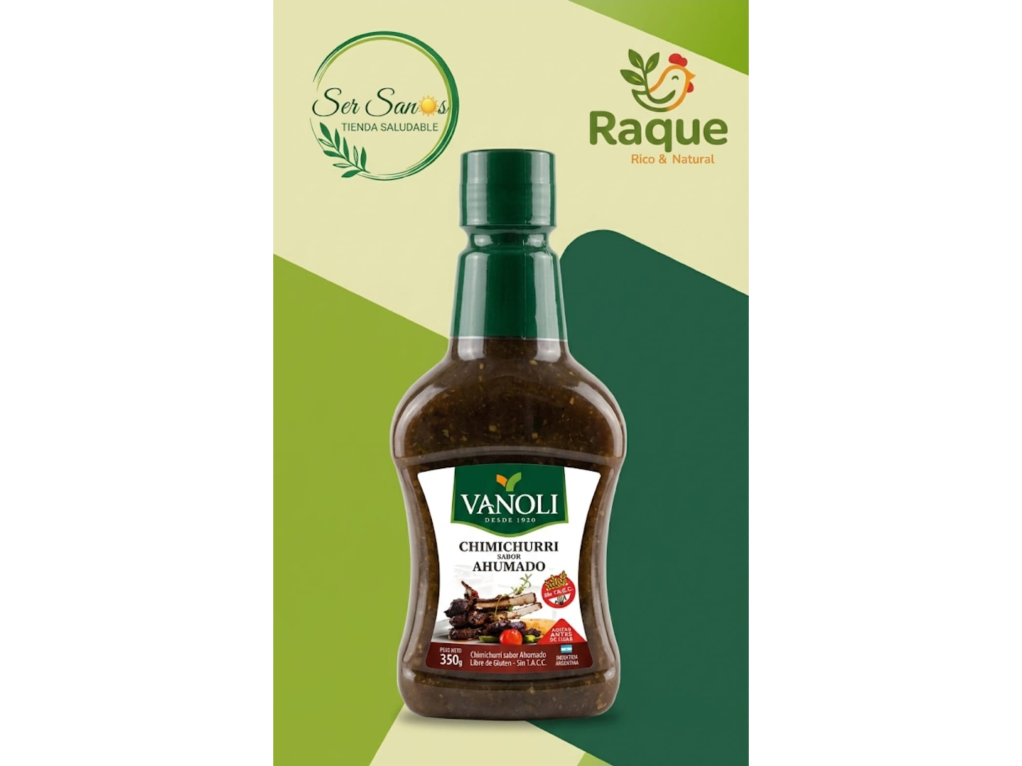 Chimichurri Vanoli Ahumado x 350 gr