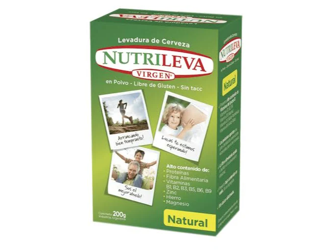 Levadura Virgen x 200 gr Nutrileva