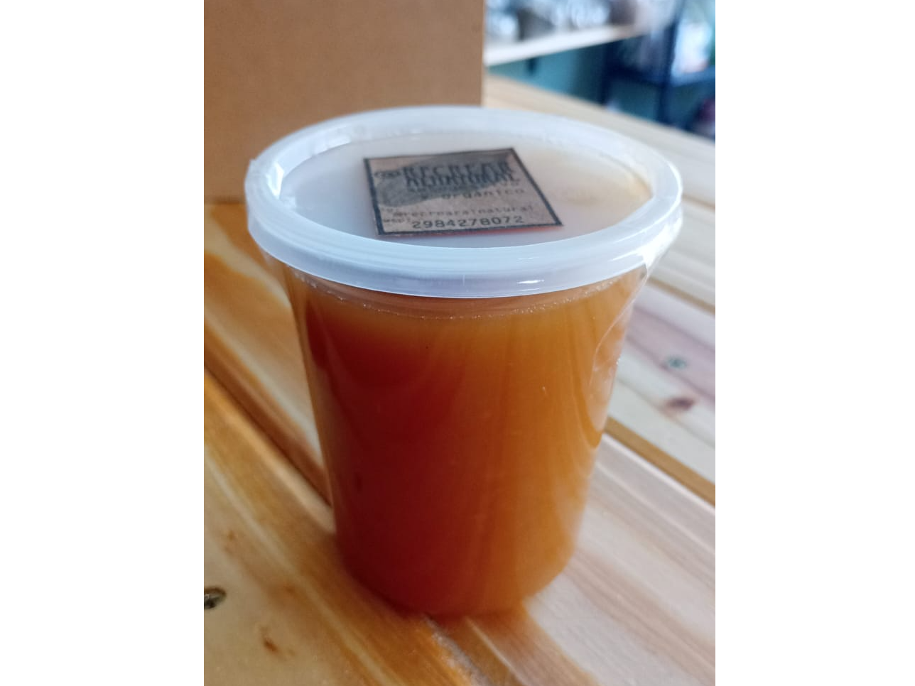 Miel "Recrear Natural "  envase plastico x 500 gr